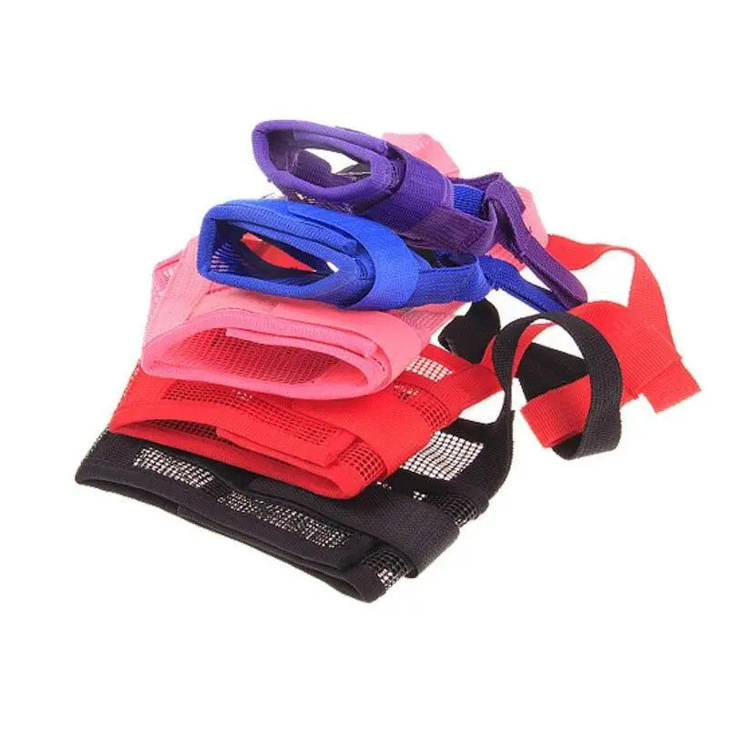 Pet Dog Adjustable Mask Bark Bite Mesh Mouth Muzzle Grooming anti Stop Chewing Pets Accessories