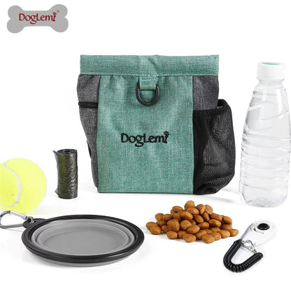 Professional Pet Treat Dog Pouch Tote Bag Waist Bag Multifunction Training Dog Helpers for Dogs German Shepherd Mascotas