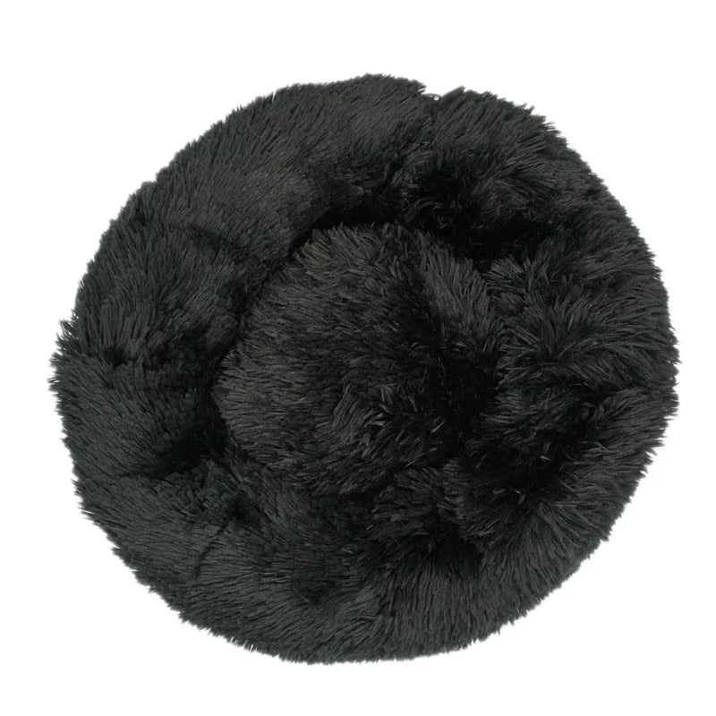Pet Dog Bed for Dog Large Big Small for Cat House round Plush Mat Sofa Dropshipping Products Pet Calming Bed Dog Donut Bed