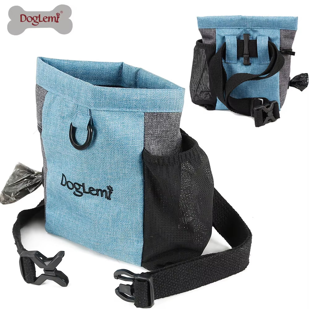 Professional Pet Treat Dog Pouch Tote Bag Waist Bag Multifunction Training Dog Helpers for Dogs German Shepherd Mascotas