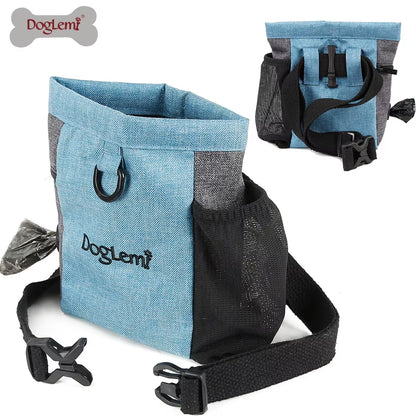 Professional Pet Treat Dog Pouch Tote Bag Waist Bag Multifunction Training Dog Helpers for Dogs German Shepherd Mascotas