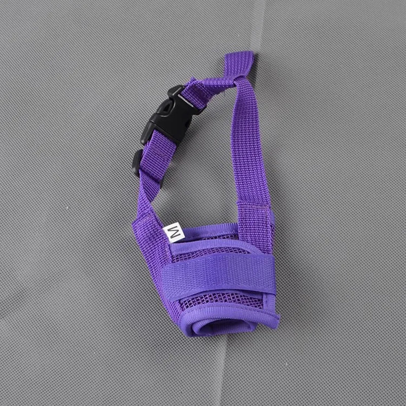Pet Dog Adjustable Mask Bark Bite Mesh Mouth Muzzle Grooming anti Stop Chewing Pets Accessories